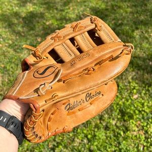 Spalding 42 3955 leather baseball glove